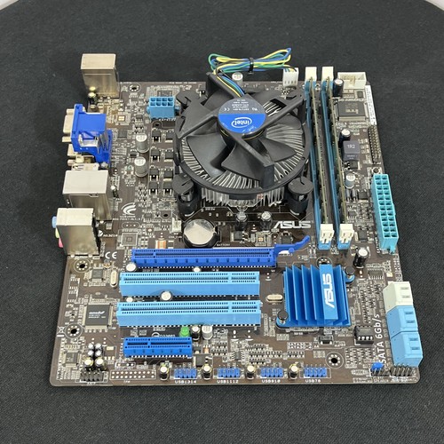 MOTHERBOARD/CPU/RAM COMBO: ASUS P8H67-M LX LGA 1155 + Intel i3 2120 + 4GB DDR3 - Picture 3 of 9