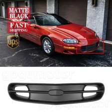 For Camaro Z28 Ss Base 1998-2002 Matte Black Slp Style Front Bumper Lower Grille