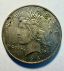 1924 Peace Silver Dollar - 90% US Coin
