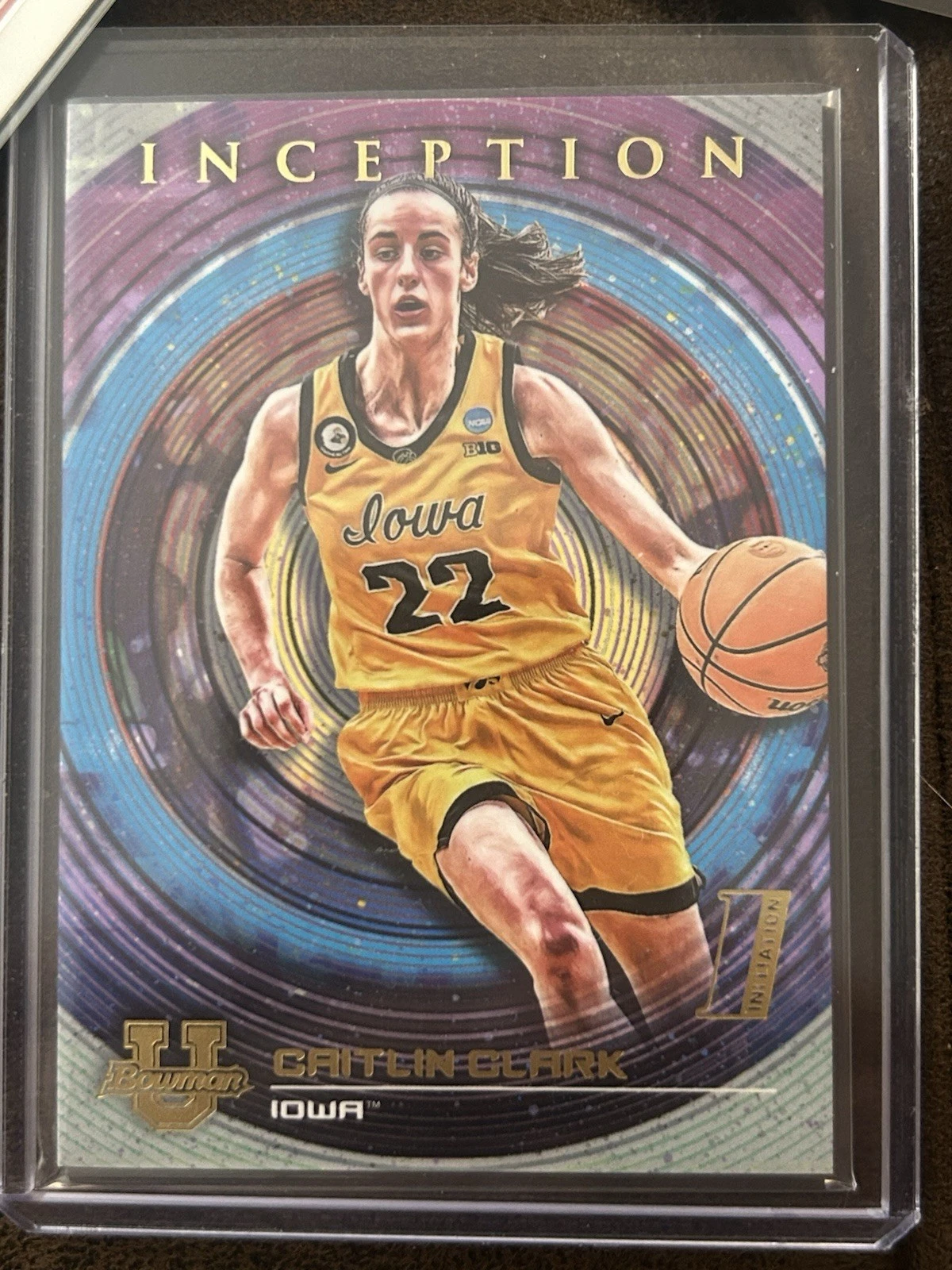 2022-23 Bowman Inception University - Caitlin Clark #68 (RC)