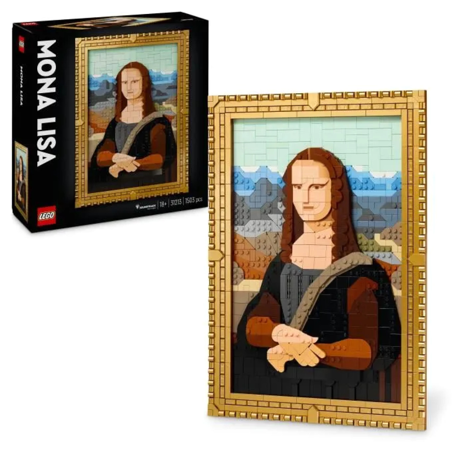 LEGO Art 31213 La Joconde activité relaxation adulte tableau Léonard de Vinci