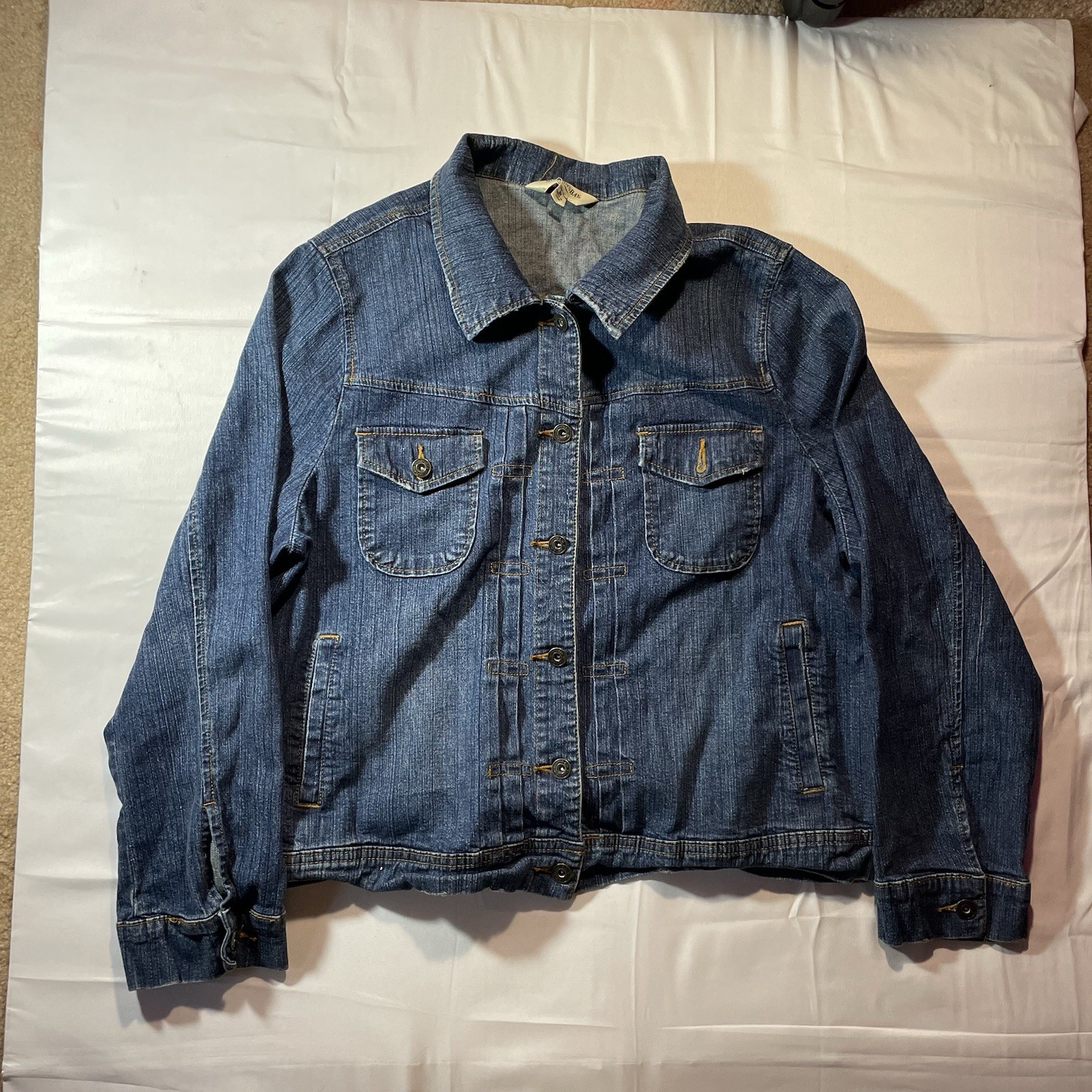 Women’s St. John Bay Jean Jacket 2XL