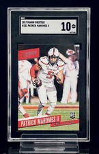 2017 Panini Prestige Rookie Patrick Mahomes II #232 (RC) SGC 10 Gem Mint