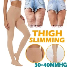 Men Women Compression Pantyhose Medical Stockings Varicose Veins 30-40mmHg Hose