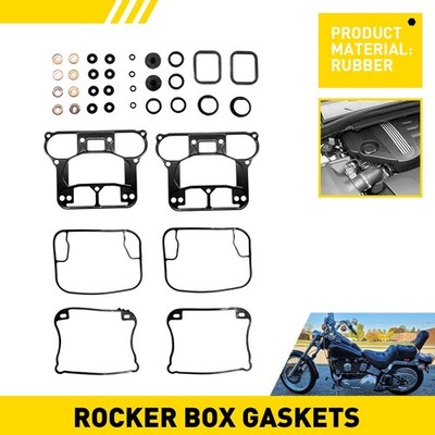 Complete Rocker Box Gasket Kit Rocker For 1992-1998 Harley Evolution Engines New