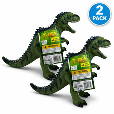 T-Rex Dinosaur Toy Figure 16in With Sound 2 Pack New