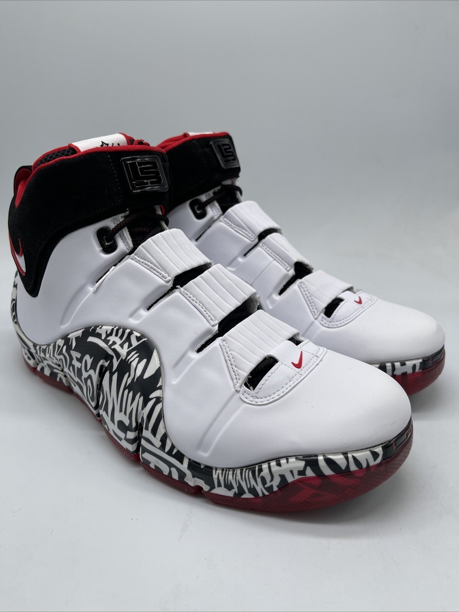 Nike Zoom LeBron 4 2023 Graffiti DJ4888-100 Men