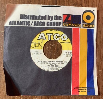 Vintage The Bee Gees 45 RPM Records Each Sold Separately