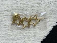 Stars Cute Golden Fashion Hair Style Gift Clips
