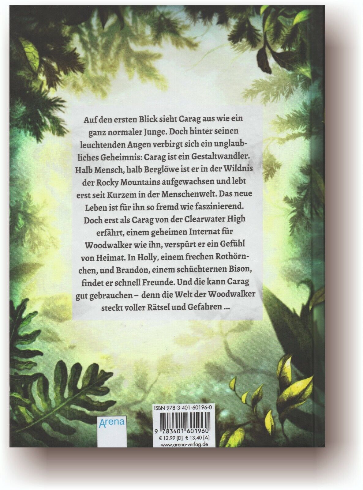 Thumbnail - Katja Brandis – Woodwalkers - Carags Verwandlung – (2018, Gebundene