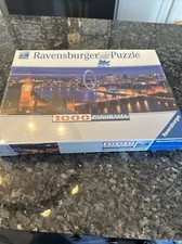 Ravensburger 1000 Piece Panorama Puzzle London At Night 38.5 X 14.75 Brand New