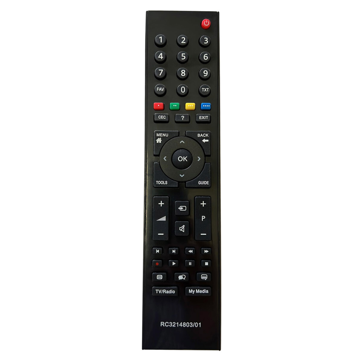 Thumbnail - Ersatz Tv Fernbedienung Für Grundig 48vle7432wl Fernseher