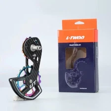 LTWOO Ceramics/Steel Oversized Pulley Wheel Rear Derailleur Shimano UT/DA/105