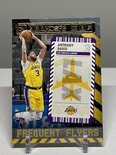 Anthony Davis 2021-22 NBA Hoops Frequent Flyers Winter Parallel