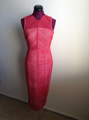 strapless open back dress RED OCHRE-4 PIECE ORGANZA EMBROIDERED SUIT – Cross Stitch Intl main image 0