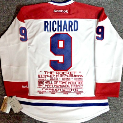 rocket richard jersey number