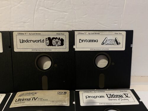 Origin Ultima Collection 1 To 5 Game Commodore 64 - Picture 3 of 8