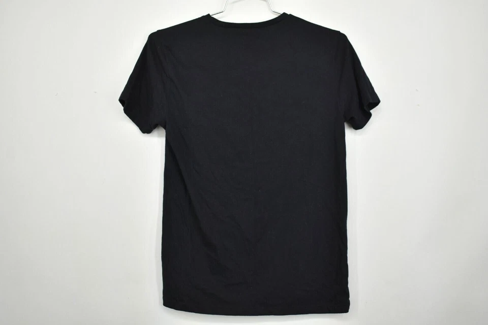 Old Navy Kids Black Christmas Graphic Tee Shirt Crew Neck Short Sleeve Sz Small - Image 2 of 4