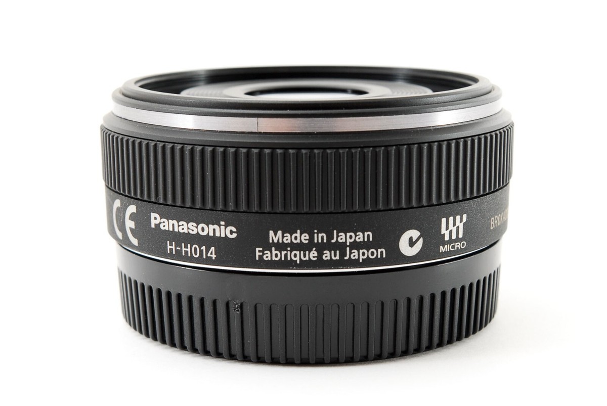 Panasonic Lumix G 14mm f/2.5 ASPH Black H-H014 Lens [Exc+++] From