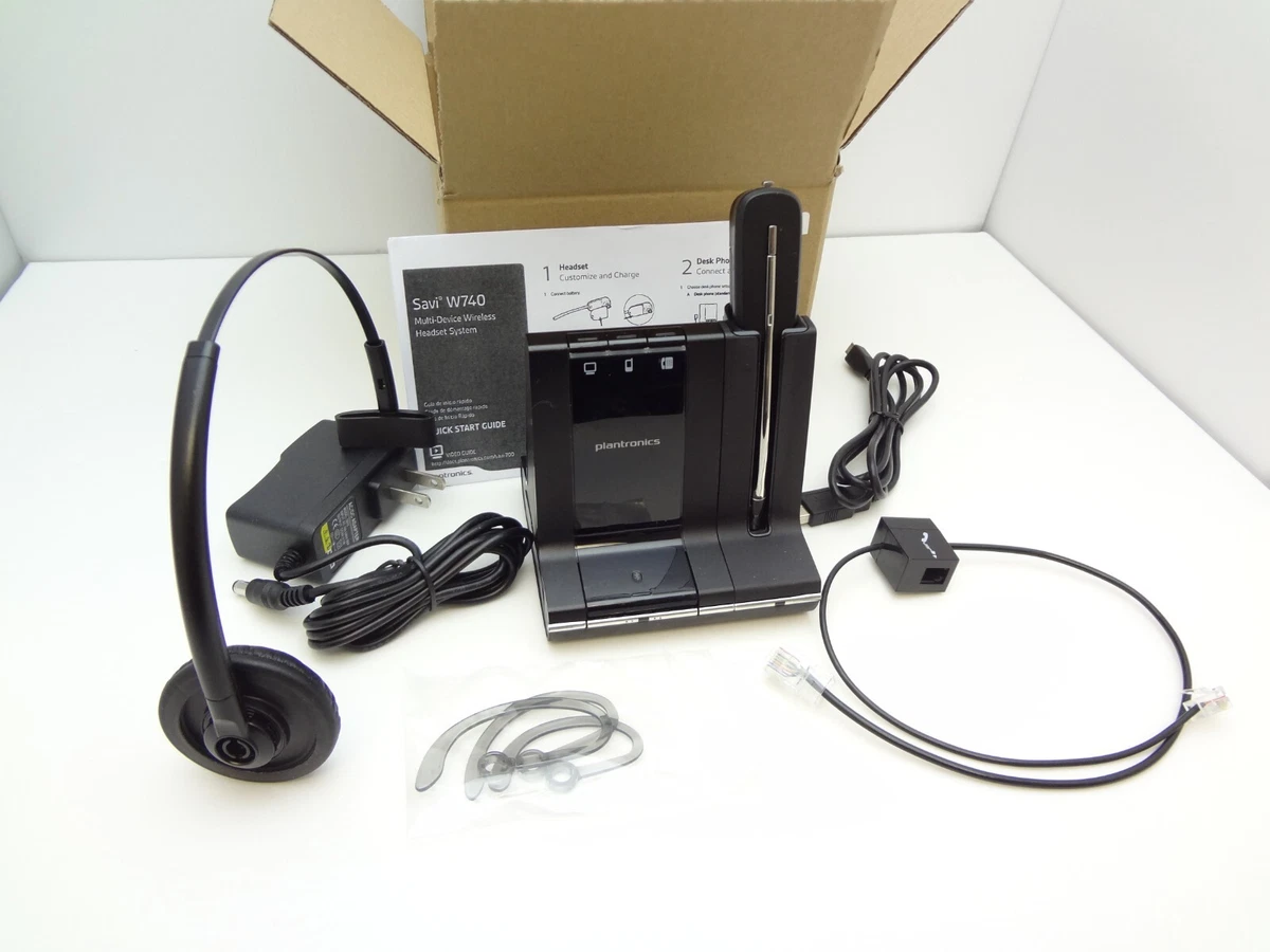 Plantronics savi w740 connect to computer sales