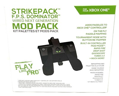 Collective Minds Strike Pack FPS Dominator for Xbox One (Used Once) Complete