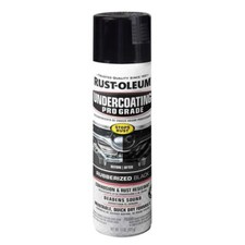 Rust-Oleum Automotive Undercoating Spray Rubberized Matte Black 15 oz (6-Pack) 7.27 per fl oz