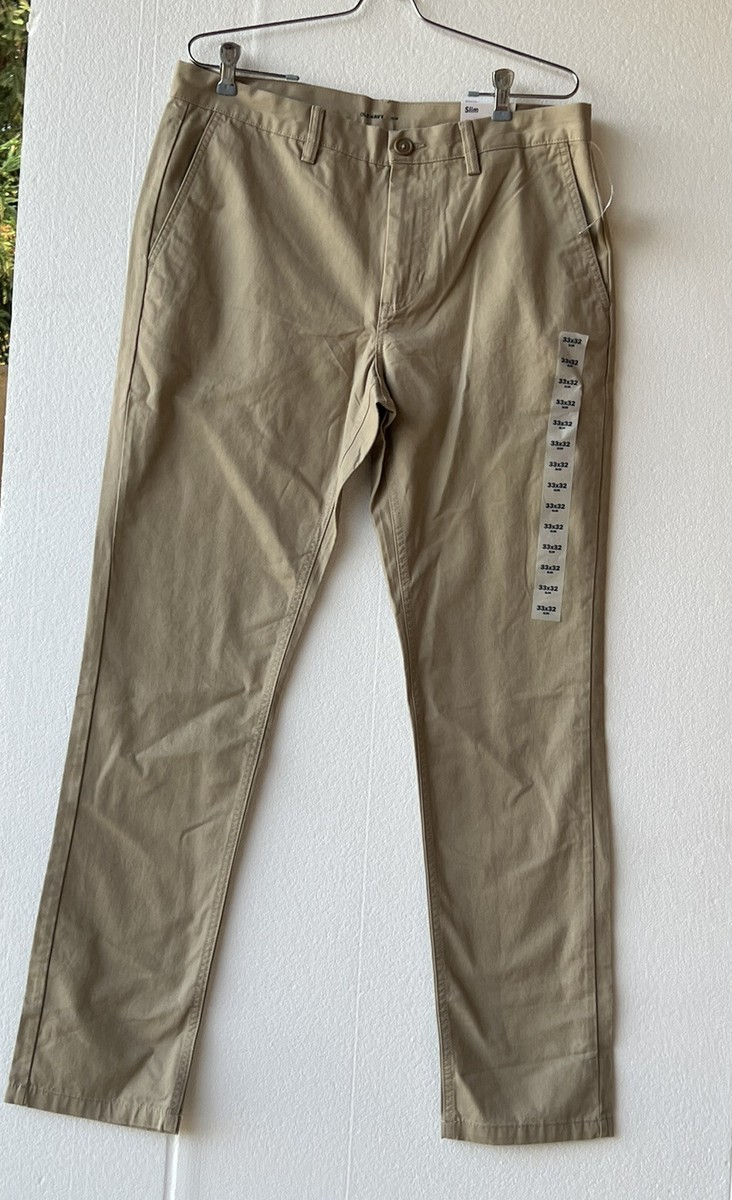 専用‼️ OLD NAVY REGULAR CHINOS 32×32 ベージュ Old Navy Classic Straight Pants Men's 32x32 Beige Chino