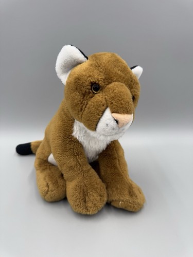 Baby Mountain Lion Cub Plush 9.5” Realistic Stuffed Animal Wild Republic