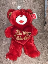 Dan Dee Be My Valentine Red Sweetheart Teddy Bear Plush 2018