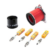 Set Wartung FüR Honda XL 600 V XRV 650 XRV 750 Luftfilter ÖLfilter ZüNdkerzen