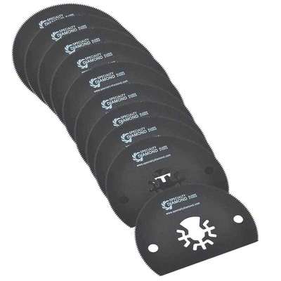 Versa Tool AB10I 80mm HSS Semi-Circular Multi-Tool Saw Blades 10/Pk