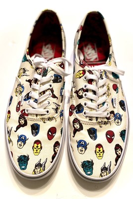 vans marvel heads shoes