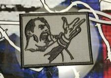 EMBROIDERED FREDDIE MERCURY SILHOUETTE PATCH Please Read Ad 