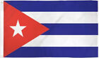 "Cuba" flag 2x3 ft polyester banner sign Cuban Cubano Caribbean Latin America Un