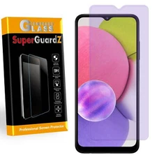 Anti Blue Light Tempered Glass Screen Protector Guard For Samsung Galaxy A03S