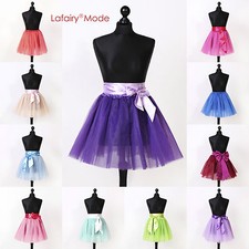 Tutu ballet skirt tulle skirt petticoat skirt ballet dance skirt 5 layers colorful Lafairy