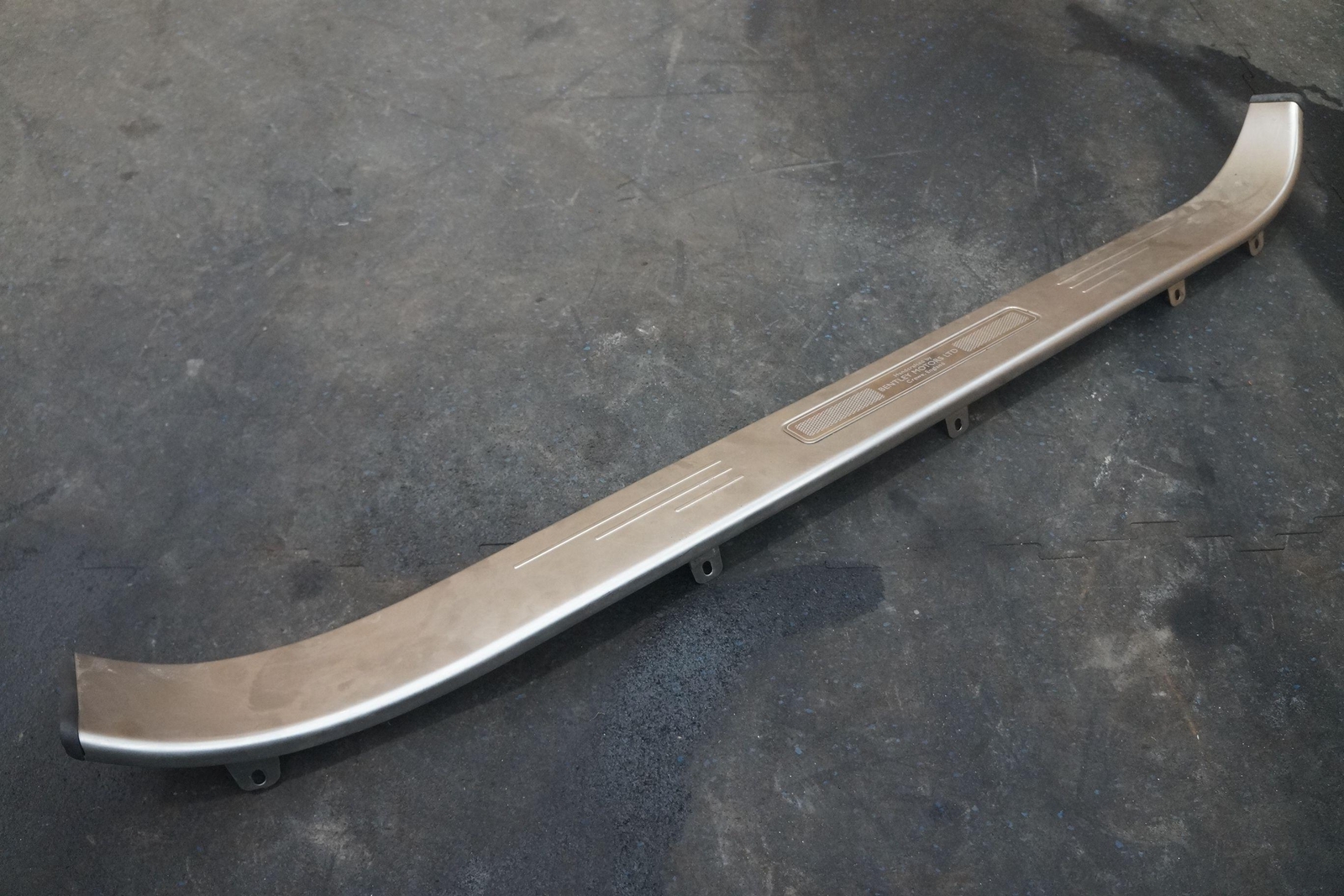 Passenger Door Sill Scuff Plate Trim 3w7853538m Oem Bentley Continental Gtc 2016