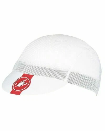 Sombreros y Gorras de Ciclismo Blanco Castelli