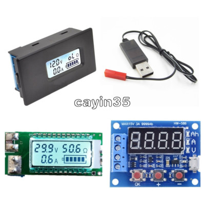 ZB2L3 26650 Kapazität Strom Spannung LCD Meter Lithium Batterie Tester UK