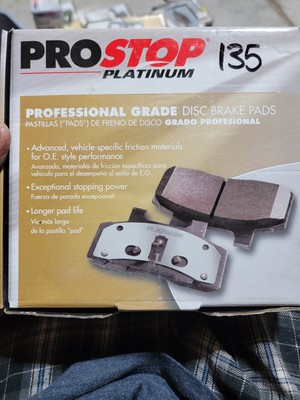 Disc Brake Pad Set-ProStop Disc Brake Pad Front PEP BOYS PD1039M