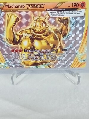 Machamp Break Hp 190 Foil #60 Pokémon Card 2016 | eBay