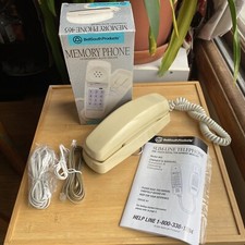 Vintage 1990 Bellsouth Memory Phone 465vI 10 Memory Phone With Box Movie Prop