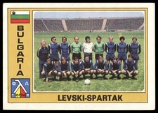 Panini -  Euro Football  (1976) - Levski (Bulgaria)