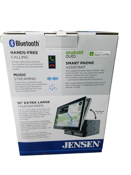 Corvette All C6 2005-2013 Jensen CAR1000 Receiver 10.1" Apple Carplay Android - Image 2 of 4