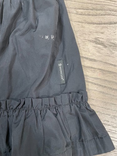 Moncler Little Girls Black Bow Dress Size 4Y Beautiful Condition - Picture 4 of 7