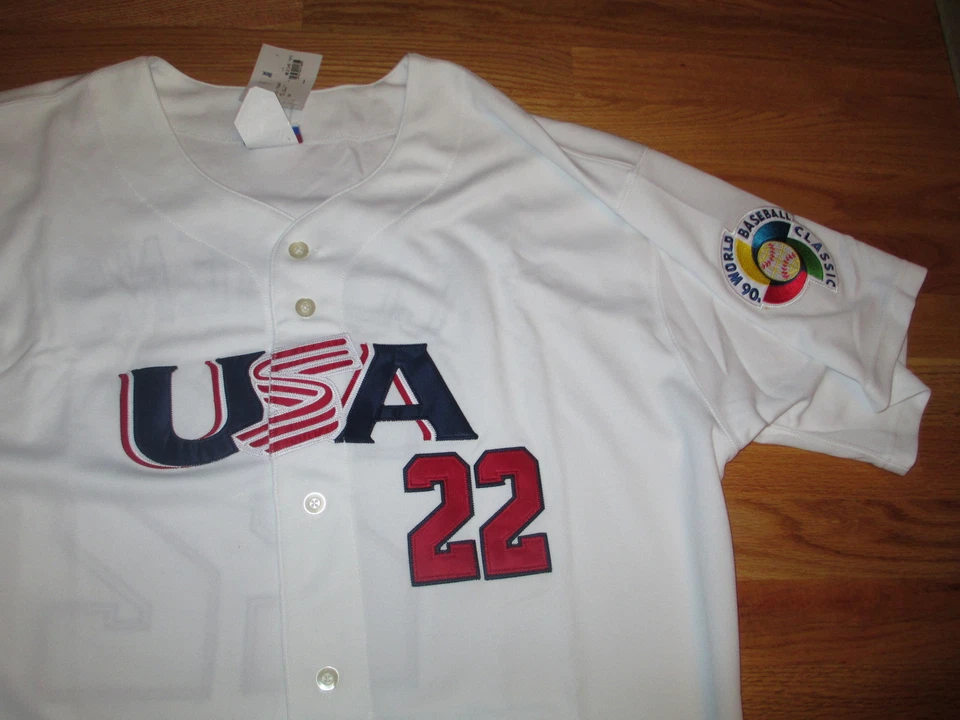 Autêntico ROGER CLEMENS Nº. Camiseta Boston Red Sox 22 '06 WORLD CLASSIC (48) - Imagem 2 de 4