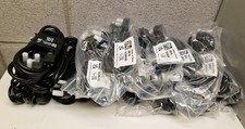 27x UK 3-Pin Plug to IEC C13 Power Cable ? 0.5 Metre | 10A Fused BS1363