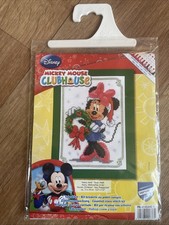 Complete Minnie Mouse Christmas Cross Stitch