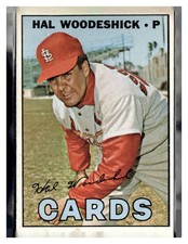 1967 Topps #324 Hal Woodeshick