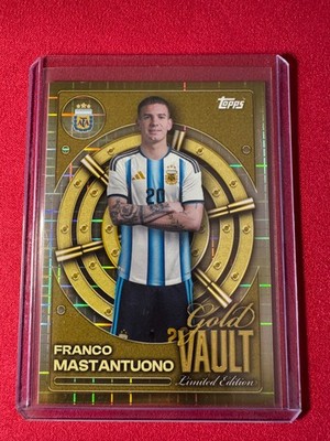 Topps Collector Tin Argentina 2026 - Pick your card  Gold Vault Messi Maradona